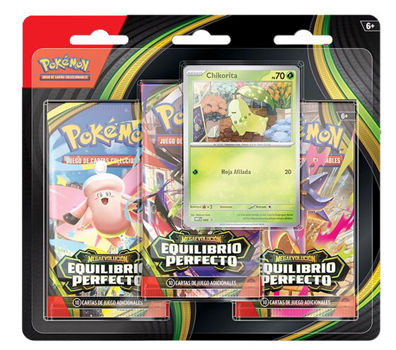 Blisters Equilibrio Perfecto (3 cartas + promo)