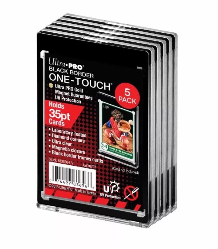 Ultra Pro: One Touch - Black Border (Pack de 5)