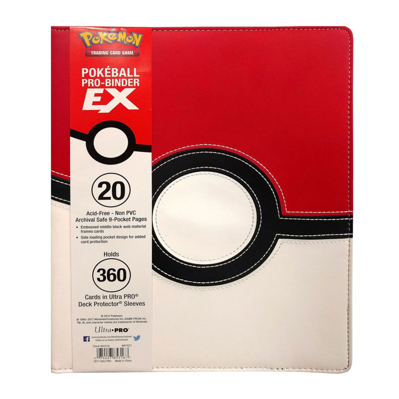 Ultra Pro: Álbum Pokeball - 9 bolsillos