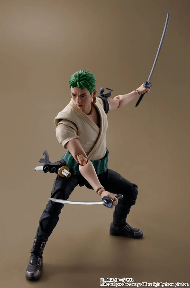 One Piece SH Figuarts Figur: Roronoa Zoro Netflix
