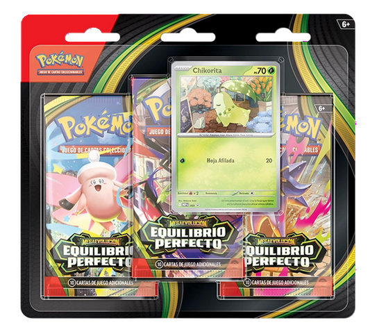 Blisters Equilibrio Perfecto (3 cartas + promo)