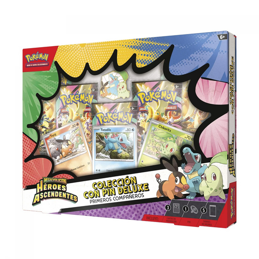 Colección Pin Deluxe Ascended Heroes - Primeros Compañeros
