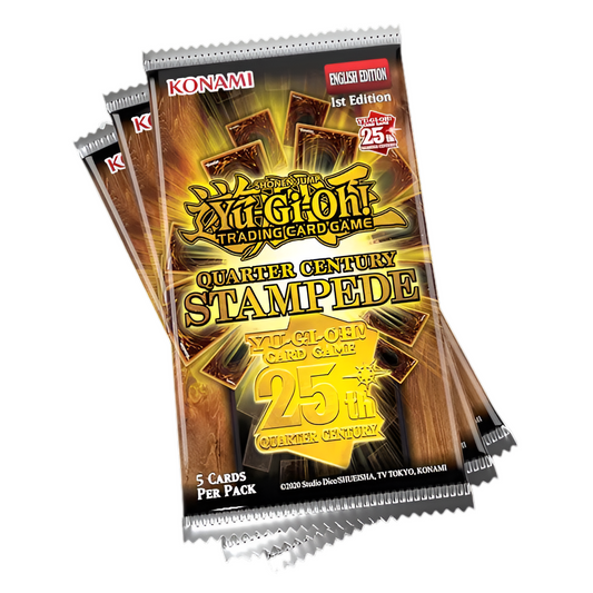 Yu-Gi-Oh!: Sobres - Quarter Century Stampede (Inglés)