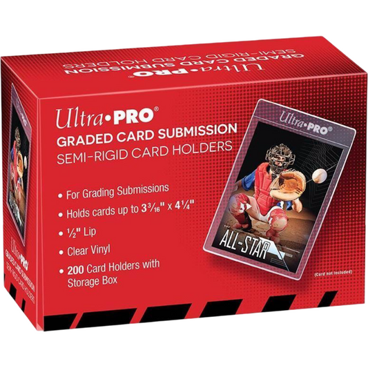 Graded Card Submission: Semi-Rigid Card Holders