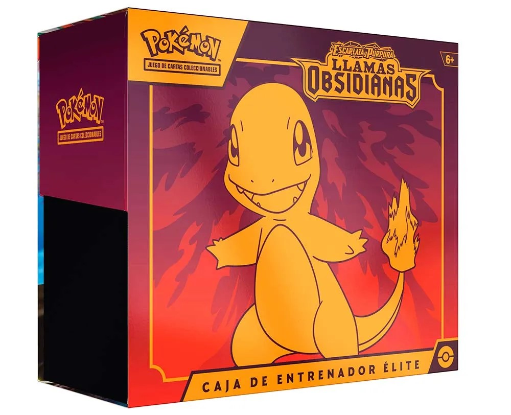 Caja de Entrenador de Élite: Llamas Obsidianas (Español)