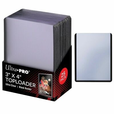 Ultra Pro 3″x4″ Toploader Black Border