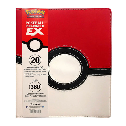 Ultra Pro: Álbum Pokeball - 9 bolsillos